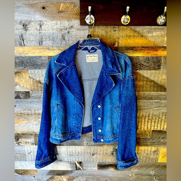 Free People We The Free Denim Jacket - Picture 1 of 4